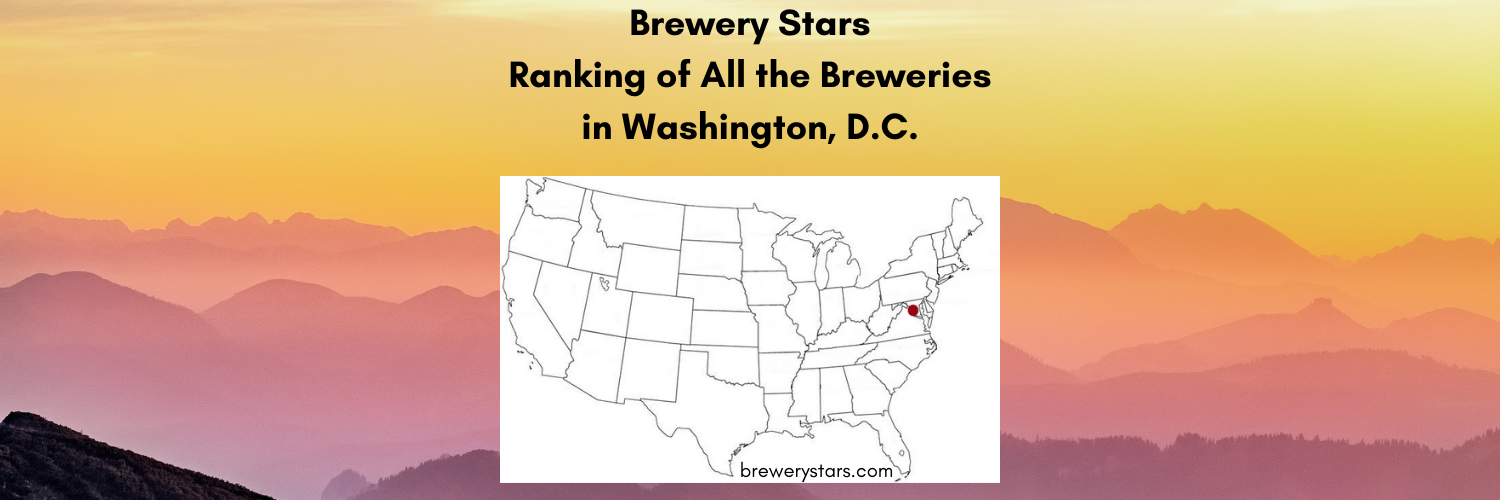Washington, DC Brewery Rankings