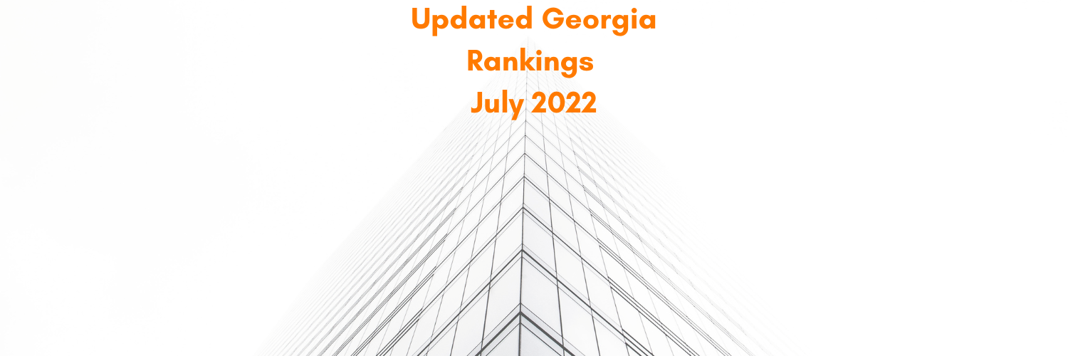Georgia Rankings Update – July 2022