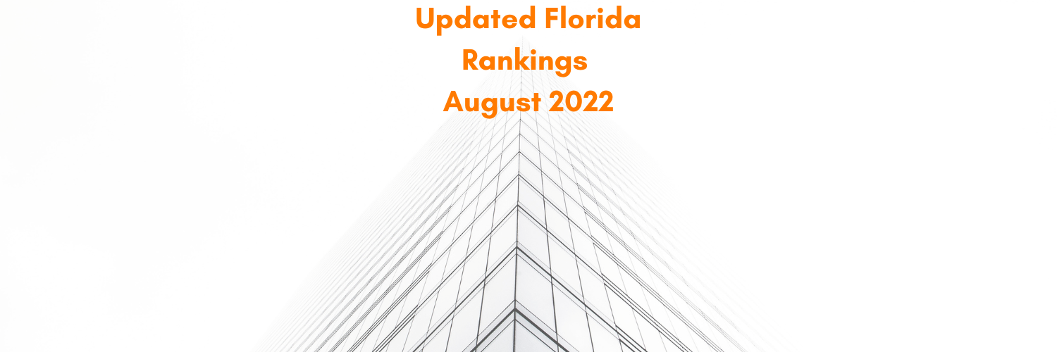 Florida Rankings Update – August 2022