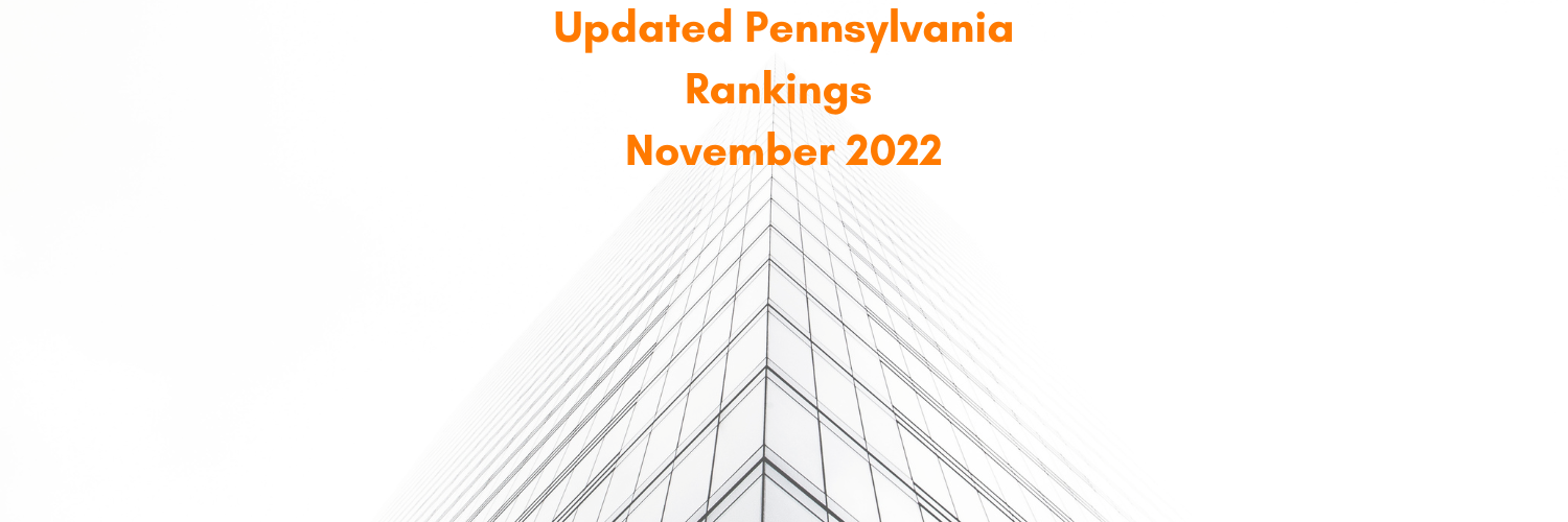 Pennsylvania Rankings Update – November 2022