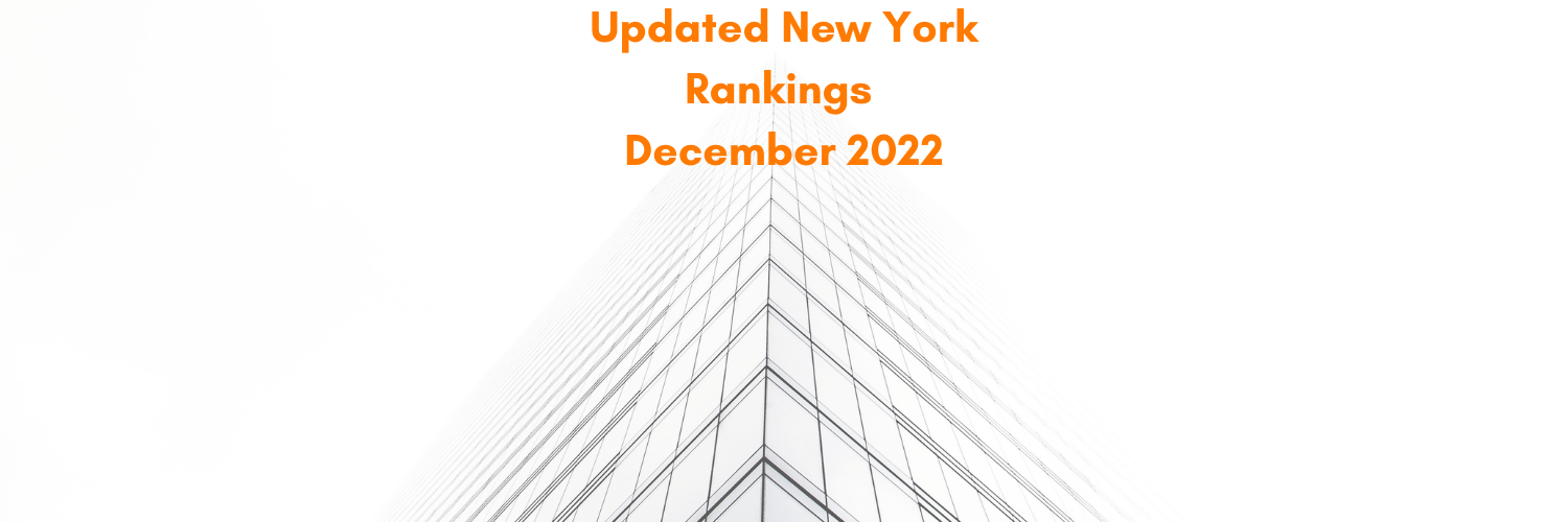 New York Rankings Update – December 2022