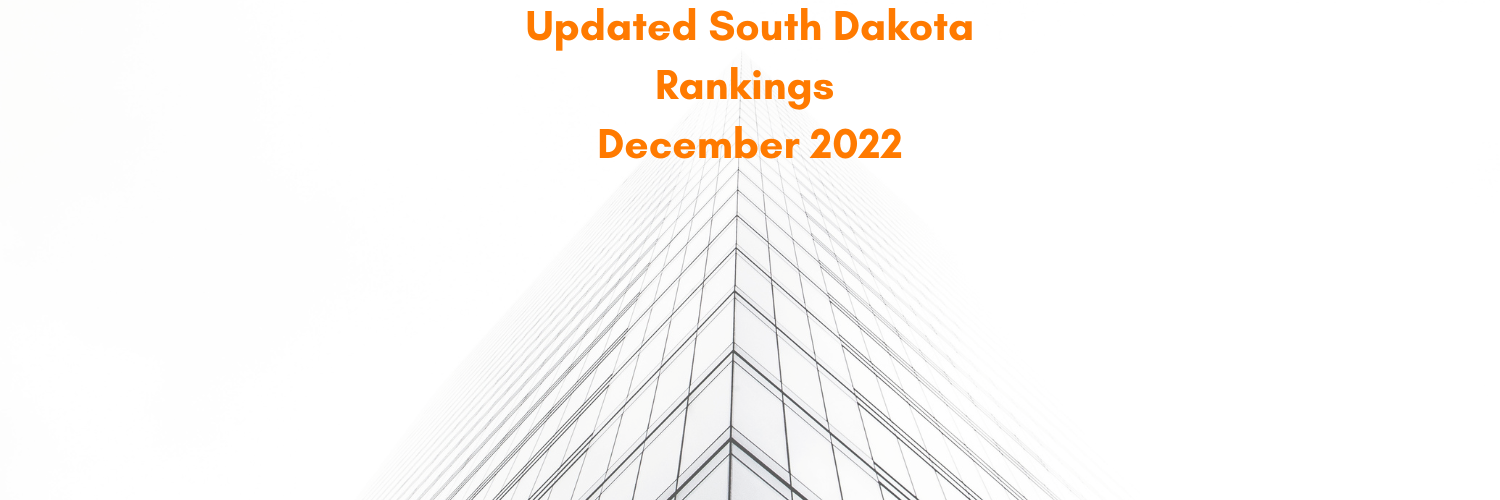 South Dakota Rankings Update – December 2022