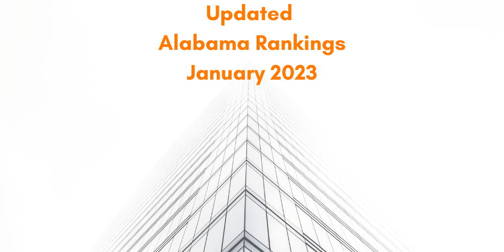 Alabama Rankings Update – January 2023