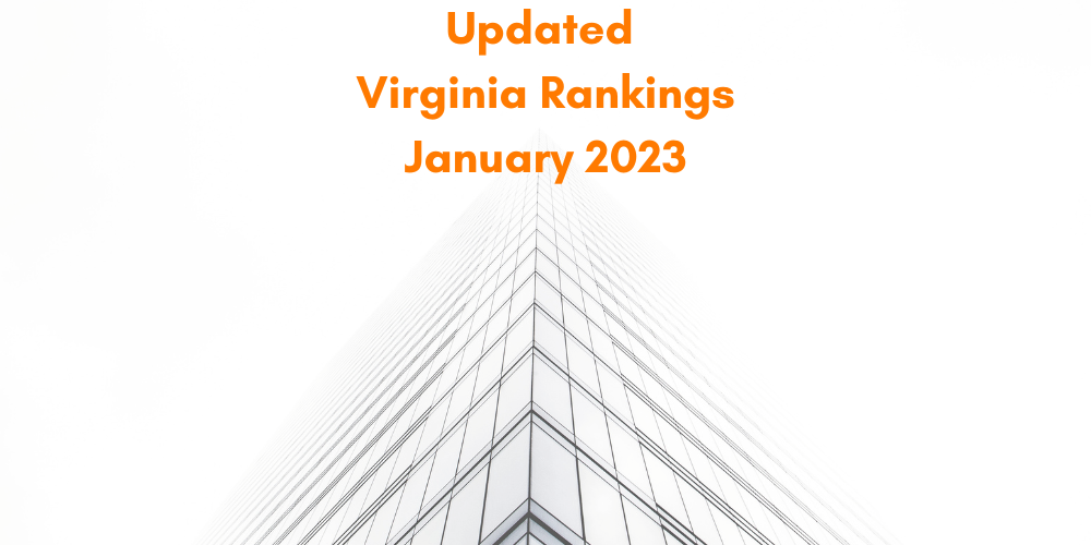 Virginia Rankings Update – January 2023
