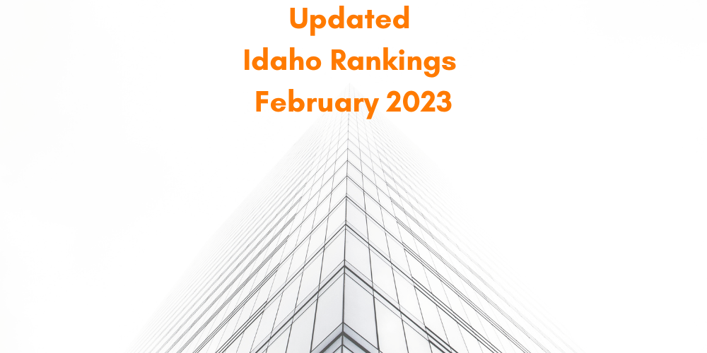 Idaho Rankings Update – February 2023