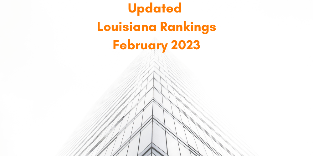 Louisiana Rankings Update – February 2023