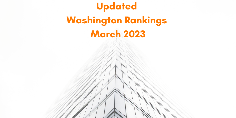 Washington Rankings Update – March 2023